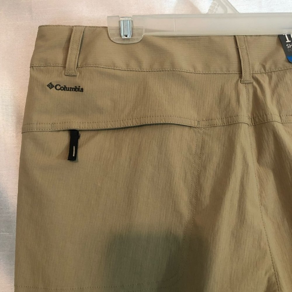 NWT Columbia Court Short  Tan Ladies 16 - Picture 9 of 15